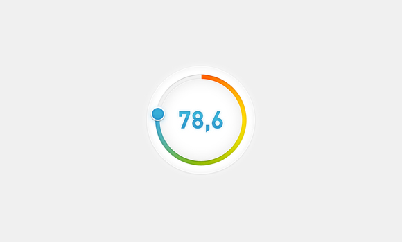 circle progress bar by michal kruska